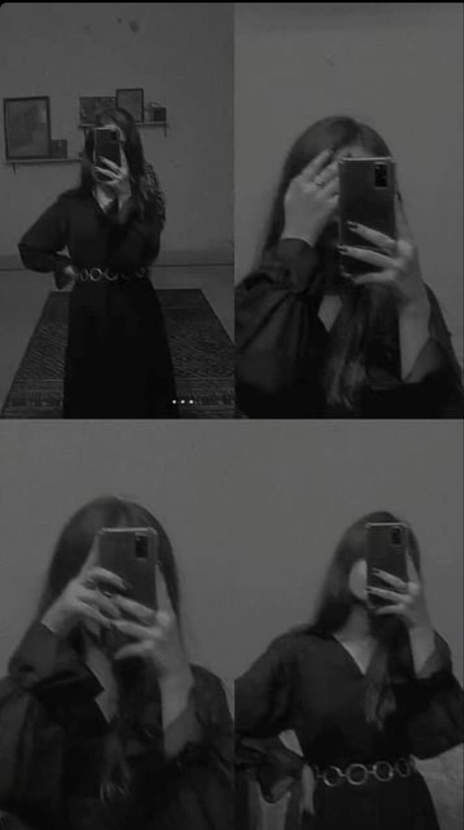 Instagram Hidden Face Mirror Aesthetic DP and Aesthetic Girl Poses