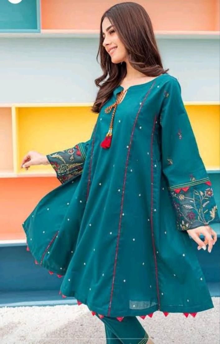 beautiful frock design | Designer kurti patterns, Designer dresses indian,  Fashion dresses