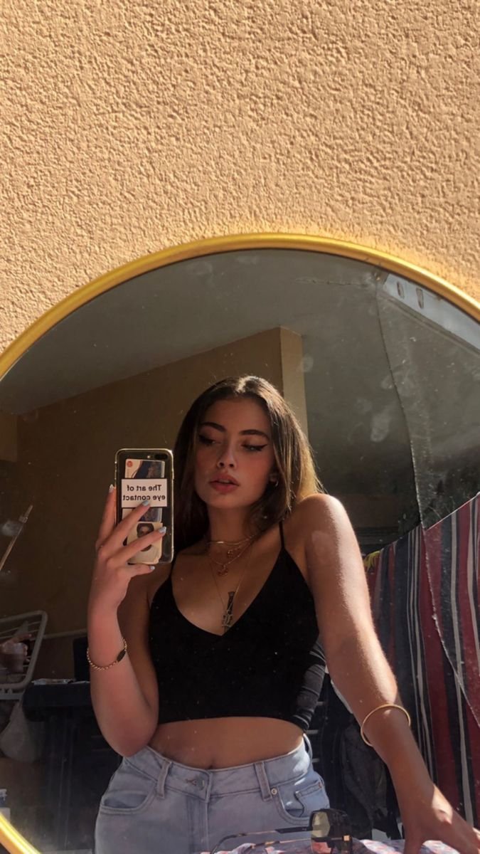 Mirror Selfie Girl