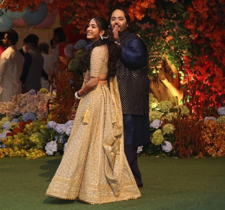 Anant Ambani and Radhika Merchant