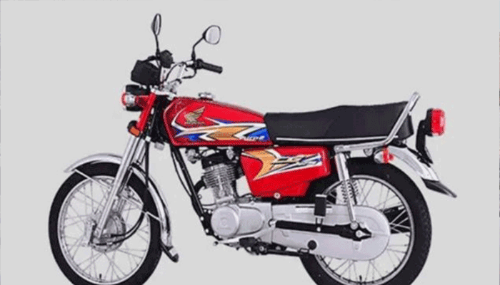 ہونڈا 125 کی پاکستان میں تازہ ترین قیمت