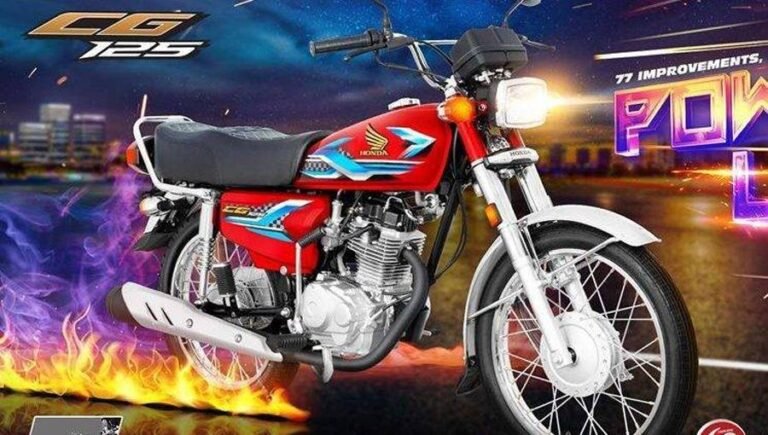ہنڈا 125 بغیر سود آسان اقساط پرحاصل کرنے کی آفر متعارف